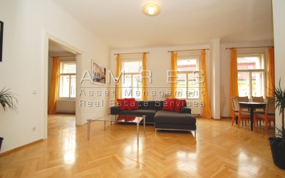 Very nice apartment 2+kk, 88 sq.m., Prague 2 Vinohrady, Manesova