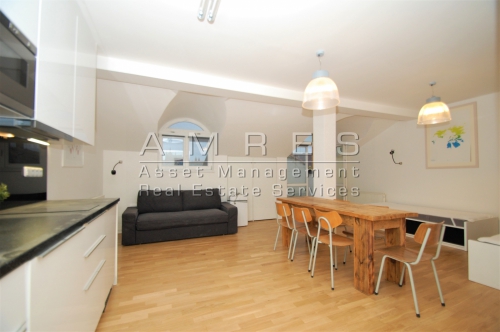 Beautiful apartment 2+kk/B, 61 m2, with a view of the Castle, Prague 1